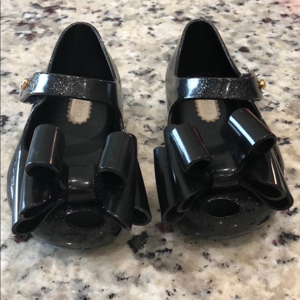 Mini Melissa Slip-on in Black